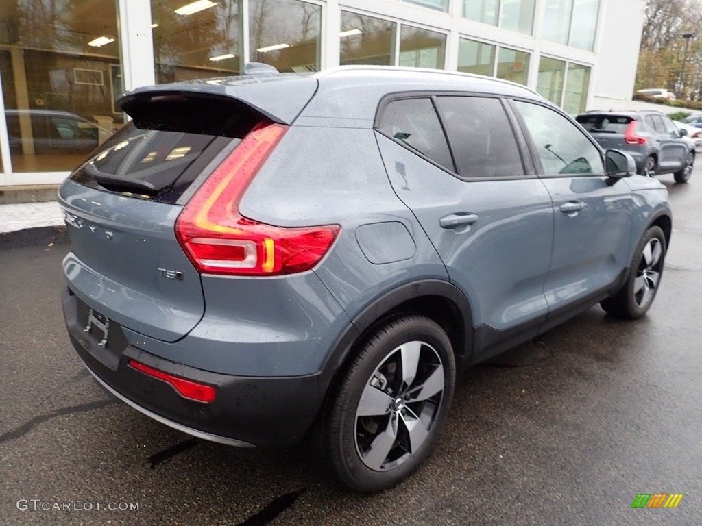 2020 XC40 T5 Momentum AWD - Thunder Grey Metallic / Blond/Charcoal photo #3