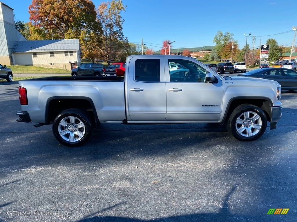 Quicksilver Metallic 2016 GMC Sierra 1500 SLE Double Cab 4WD Exterior Photo #140042701