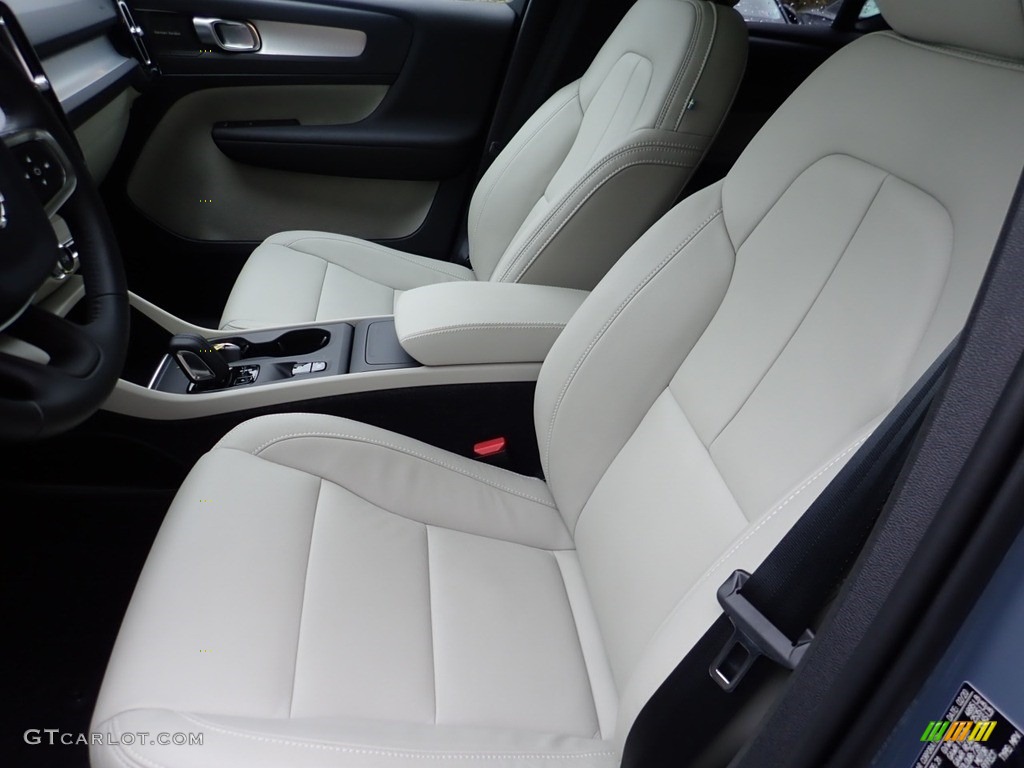2020 XC40 T5 Momentum AWD - Thunder Grey Metallic / Blond/Charcoal photo #16