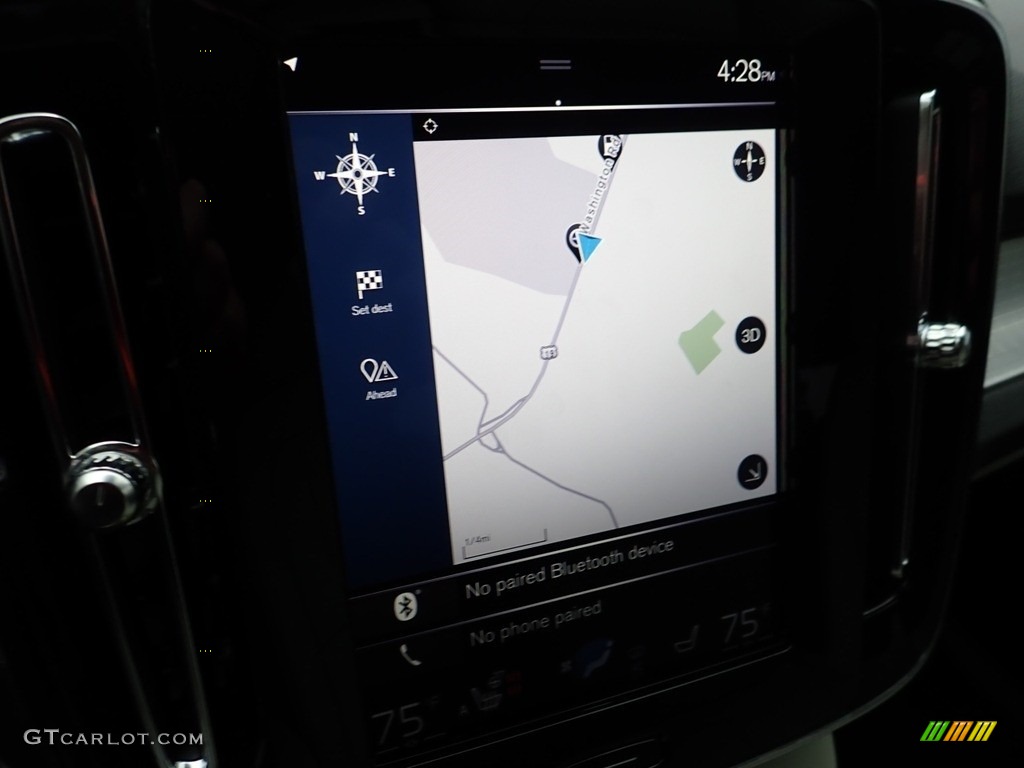 2020 XC40 T5 Momentum AWD - Thunder Grey Metallic / Blond/Charcoal photo #22