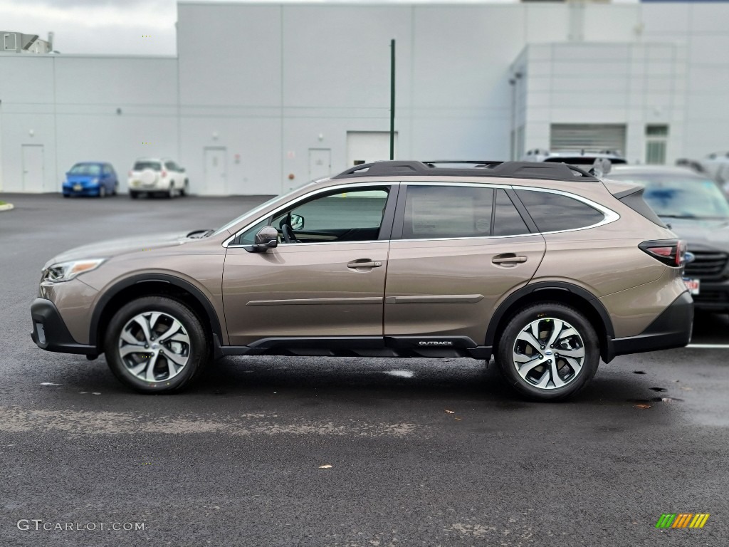Brilliant Bronze Metallic 2021 Subaru Outback 2.5i Limited Exterior Photo #140043406