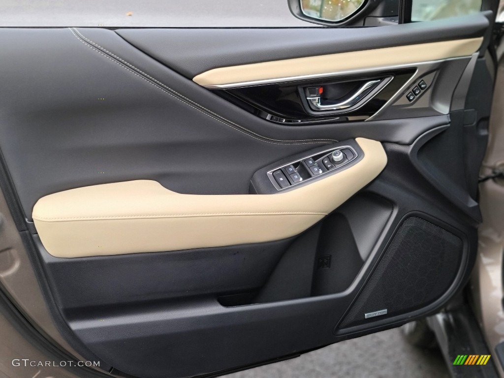 2021 Subaru Outback 2.5i Limited Warm Ivory Door Panel Photo #140043610