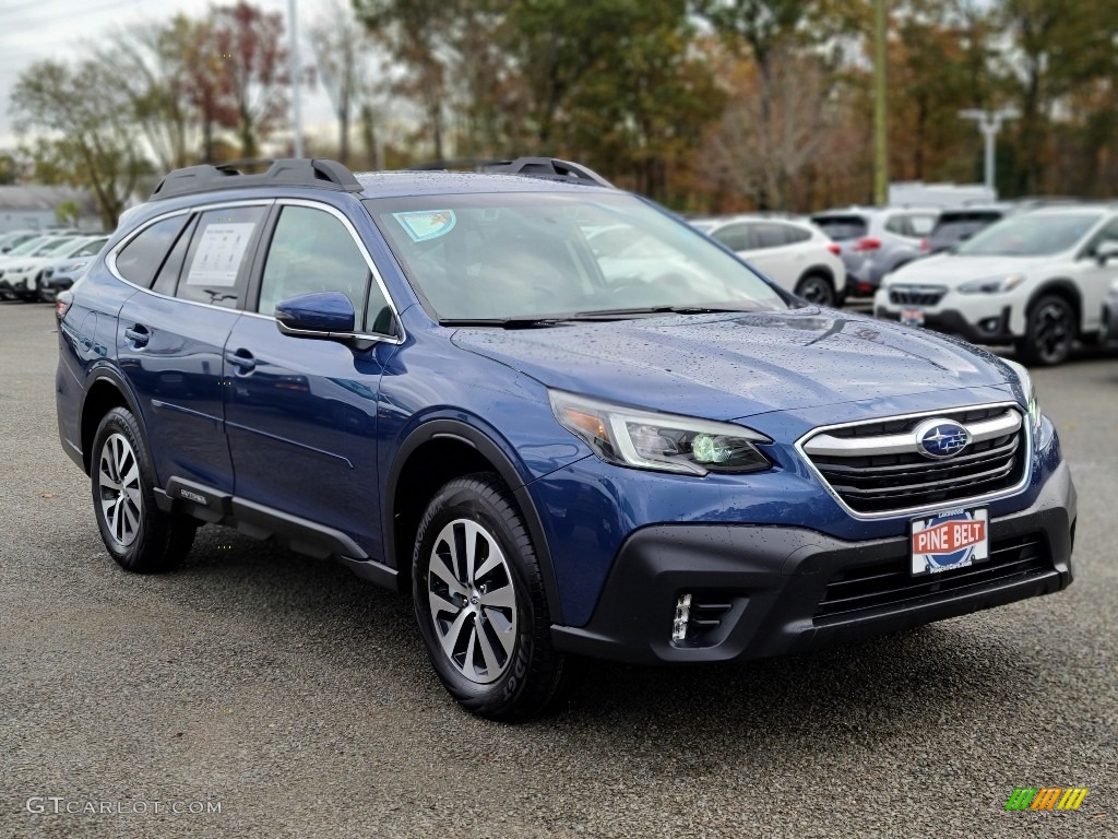Abyss Blue Pearl 2021 Subaru Outback 2.5i Premium Exterior Photo #140043712