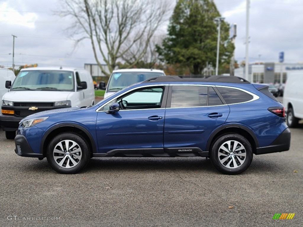 Abyss Blue Pearl 2021 Subaru Outback 2.5i Premium Exterior Photo #140043787