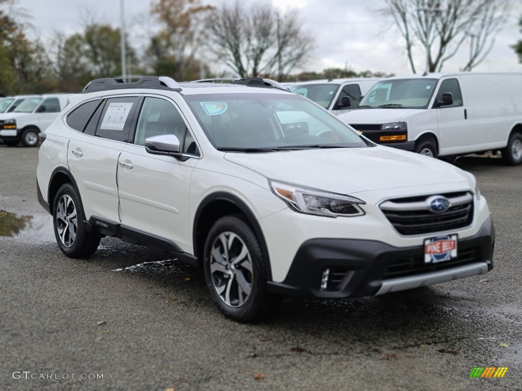 2021 Crystal White Pearl Subaru Outback Touring XT 140039424 Photo 2