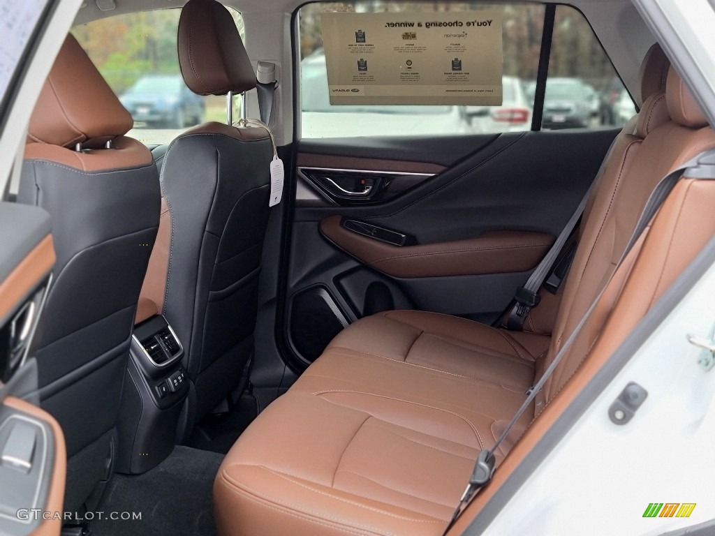 Java Brown Interior 2021 Subaru Outback Touring XT Photo #140044306