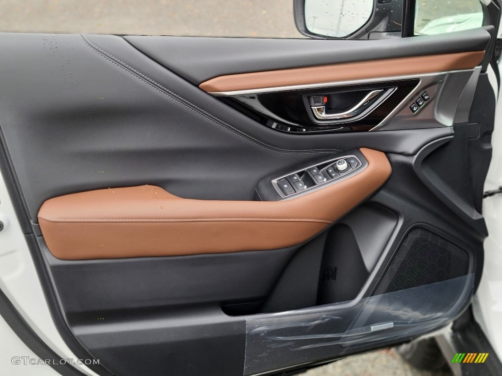 2021 Subaru Outback Touring XT Java Brown Door Panel Photo #140044381
