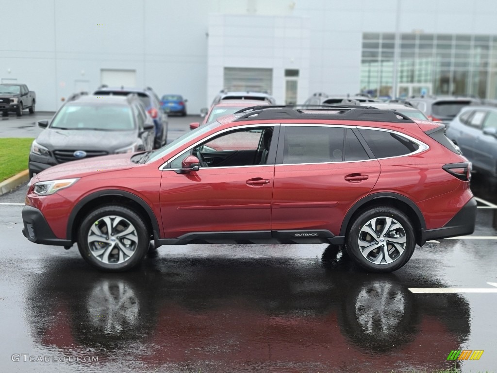 Crimson Red Pearl 2021 Subaru Outback 2.5i Limited Exterior Photo #140044567