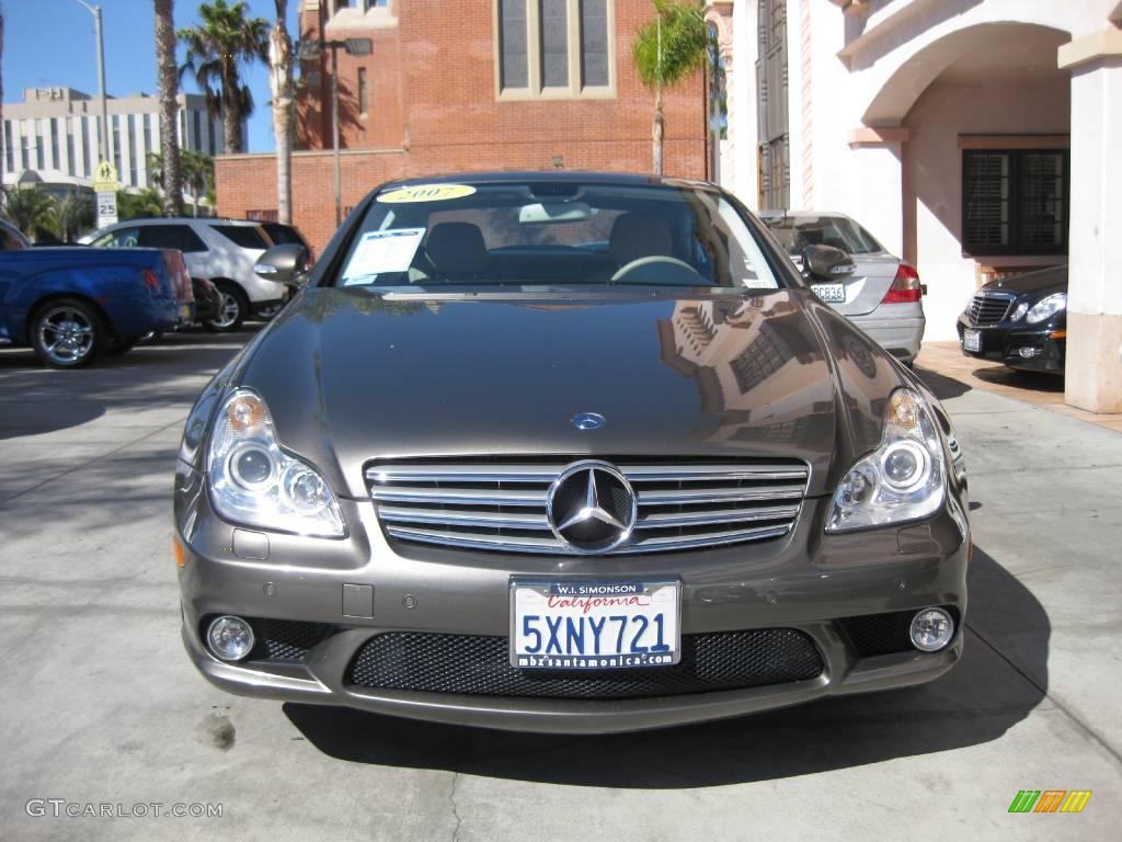 2007 CLS 550 - Indium Grey Metallic / Cashmere photo #5