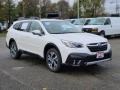 Crystal White Pearl 2021 Subaru Outback Limited XT Exterior