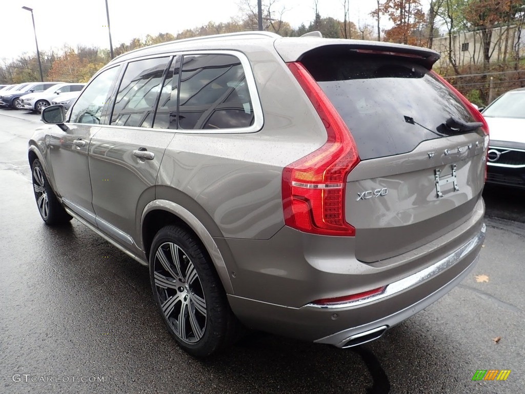 2021 XC90 T6 AWD Inscription - Pebble Grey Metallic / Blonde/Charcoal photo #4