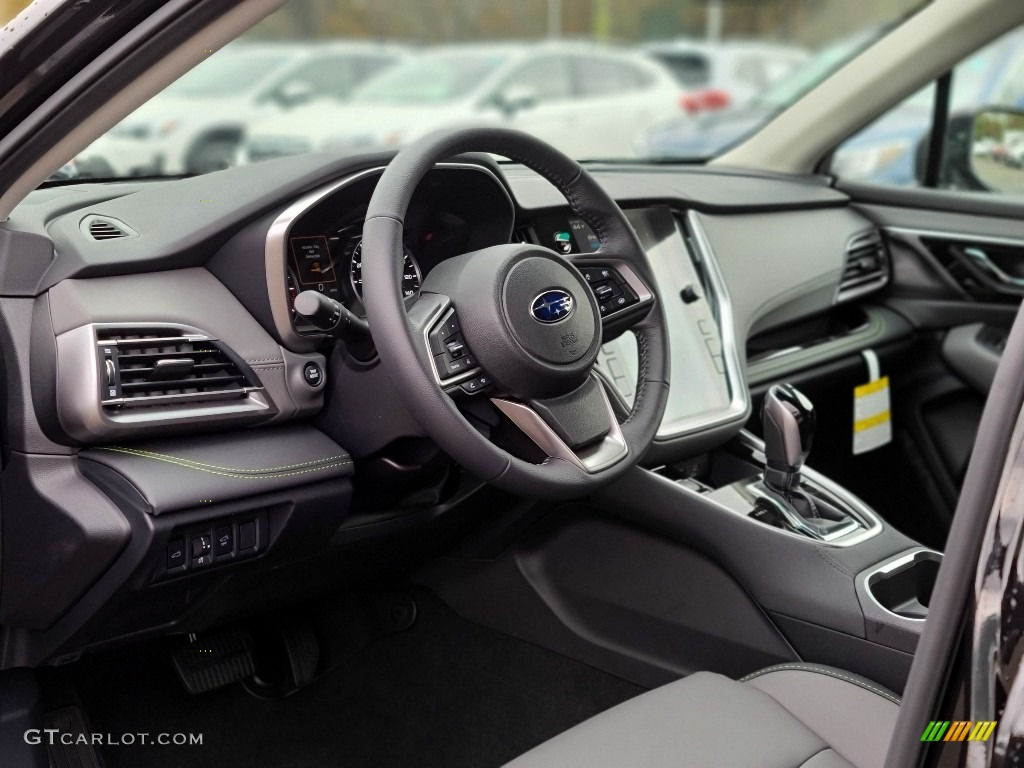 Gray StarTex Urethane Interior 2021 Subaru Outback Onyx Edition XT Photo #140045591