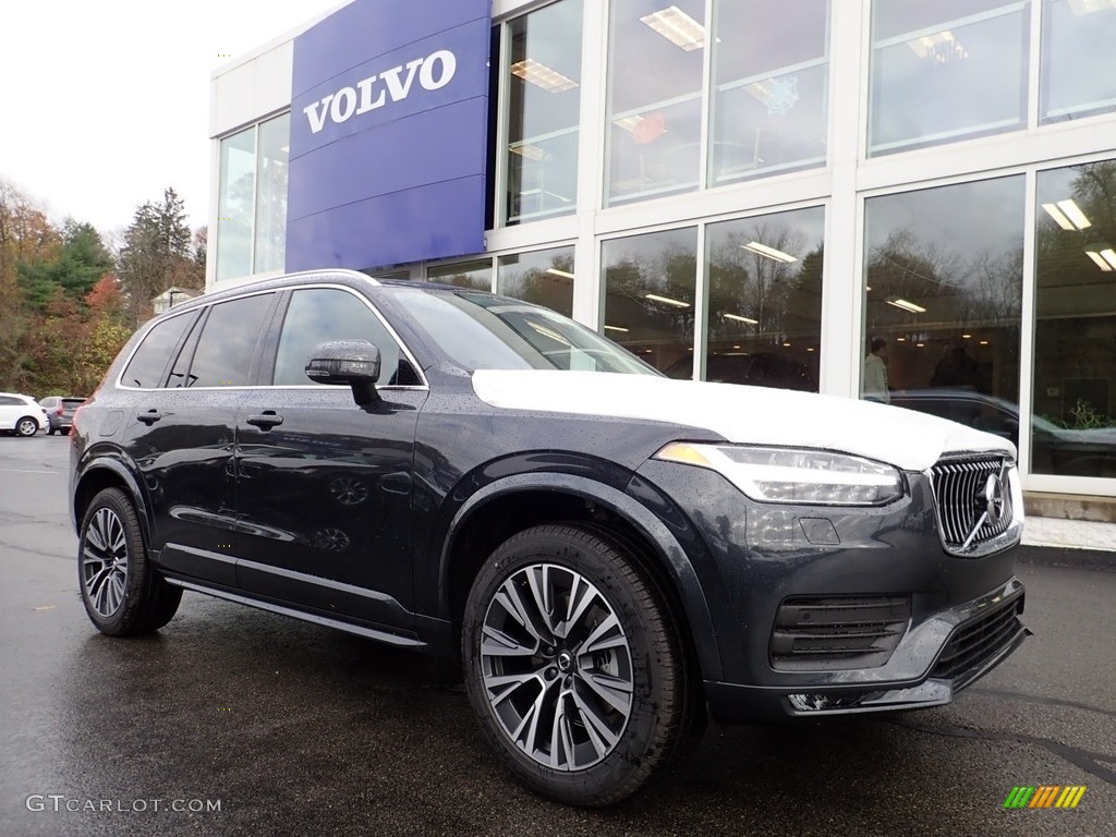 Savile Gray Metallic 2021 Volvo XC90 T6 AWD Momentum Exterior Photo #140045734