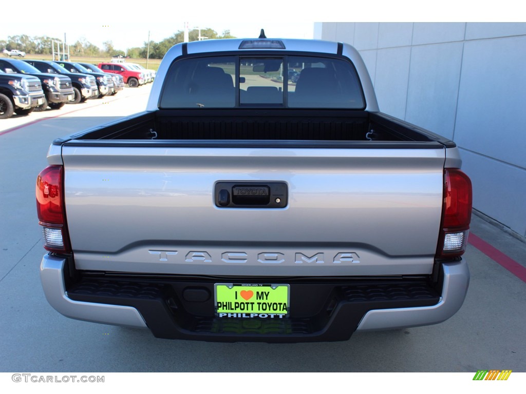 2020 Tacoma SR Double Cab 4x4 - Silver Sky Metallic / Cement photo #7