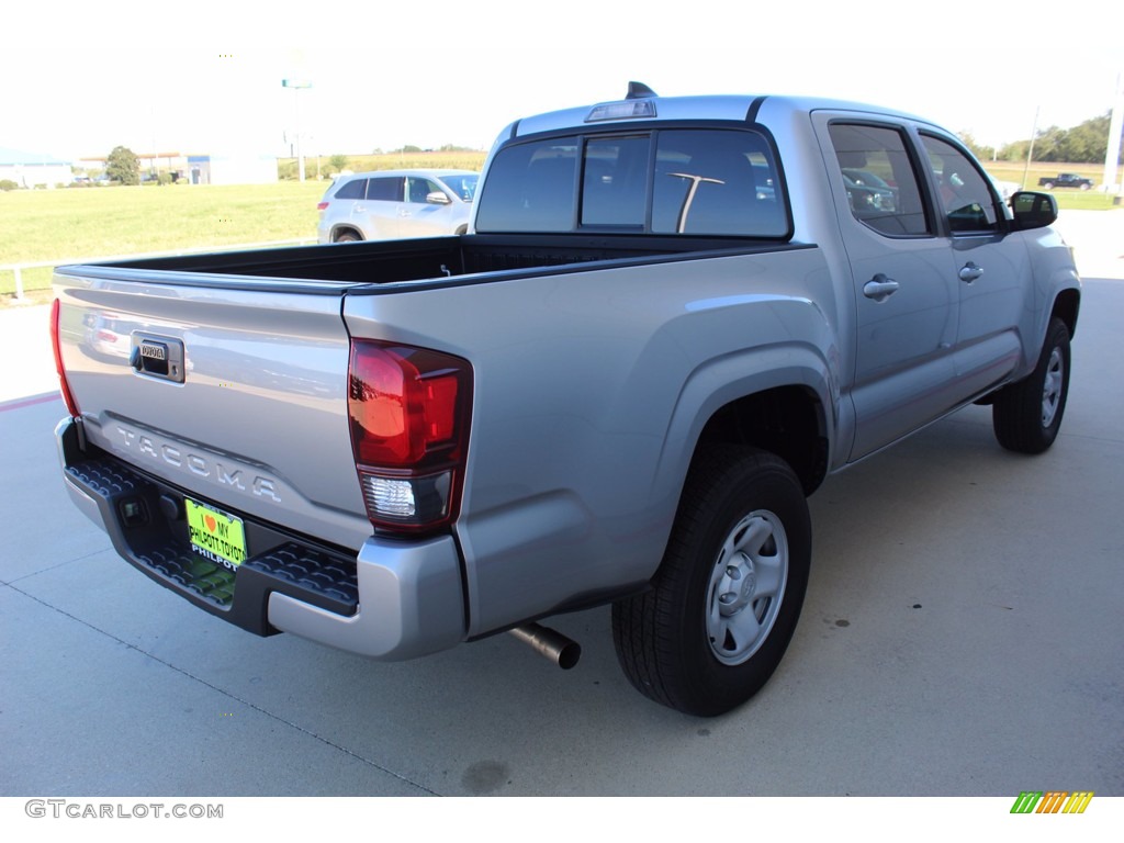 2020 Tacoma SR Double Cab 4x4 - Silver Sky Metallic / Cement photo #8