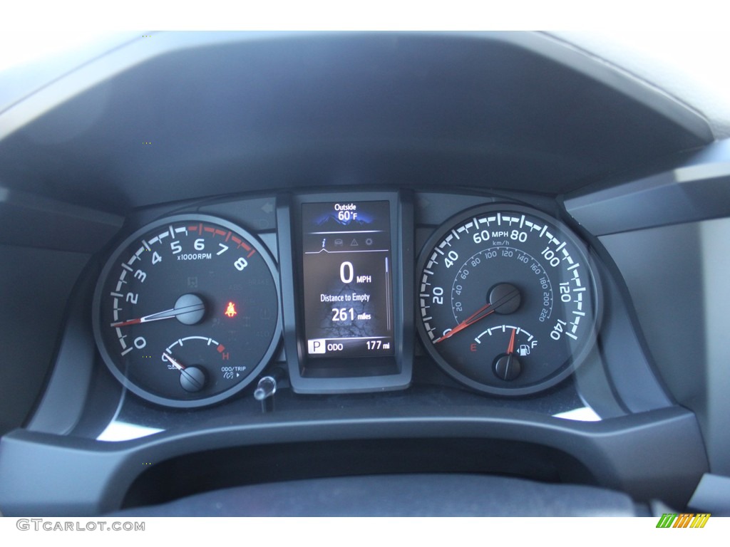 2020 Toyota Tacoma SR Double Cab 4x4 Gauges Photo #140046019