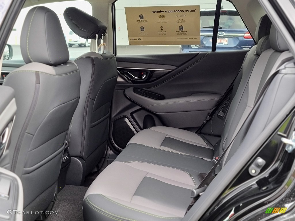 2021 Subaru Outback Onyx Edition XT Rear Seat Photo #140046235