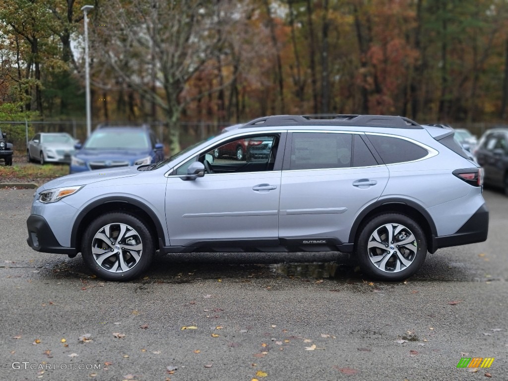 Ice Silver Metallic 2021 Subaru Outback 2.5i Limited Exterior Photo #140046496