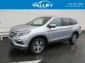 2018 Lunar Silver Metallic Honda Pilot EX AWD  photo #1