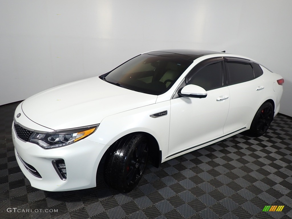 Snow White Pearl 2018 Kia Optima SX Exterior Photo #140048086