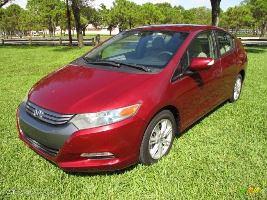 2010 Insight Hybrid EX - Tango Red Pearl / Gray photo #1