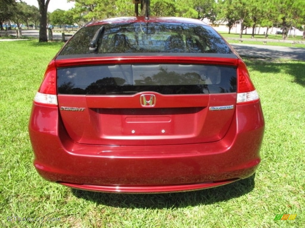 2010 Insight Hybrid EX - Tango Red Pearl / Gray photo #18