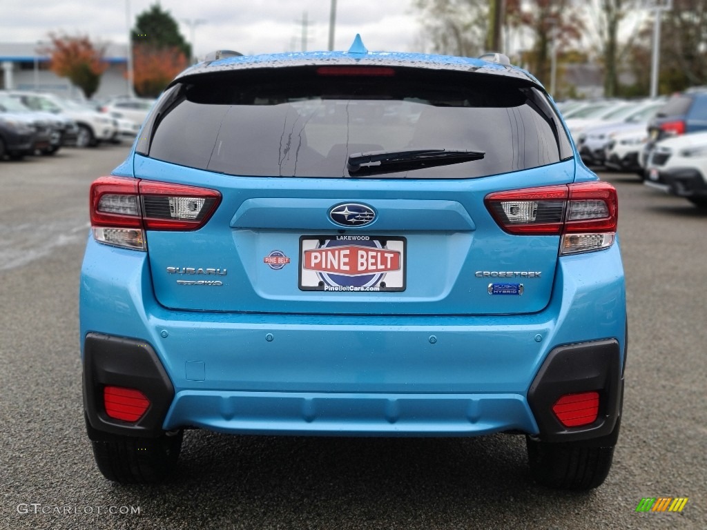 2020 Crosstrek Hybrid - Lagoon Blue Pearl / Gray photo #5