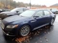 Midnight Sapphire Blue 2017 Lincoln Continental Select AWD