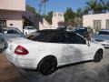 2007 Arctic White Mercedes-Benz CLK 550 Cabriolet  photo #2