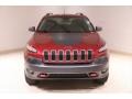 2017 Deep Cherry Red Crystal Pearl Jeep Cherokee Trailhawk 4x4  photo #2