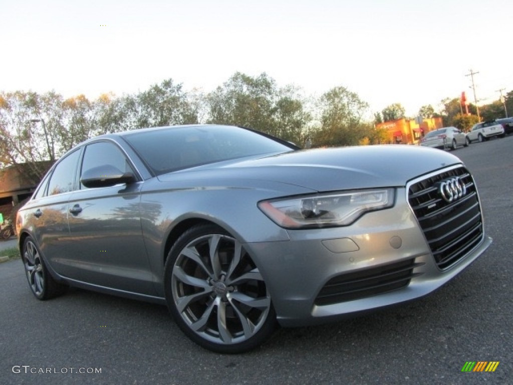 2014 A6 2.0T quattro Sedan - Dakota Gray Metallic / Black photo #1