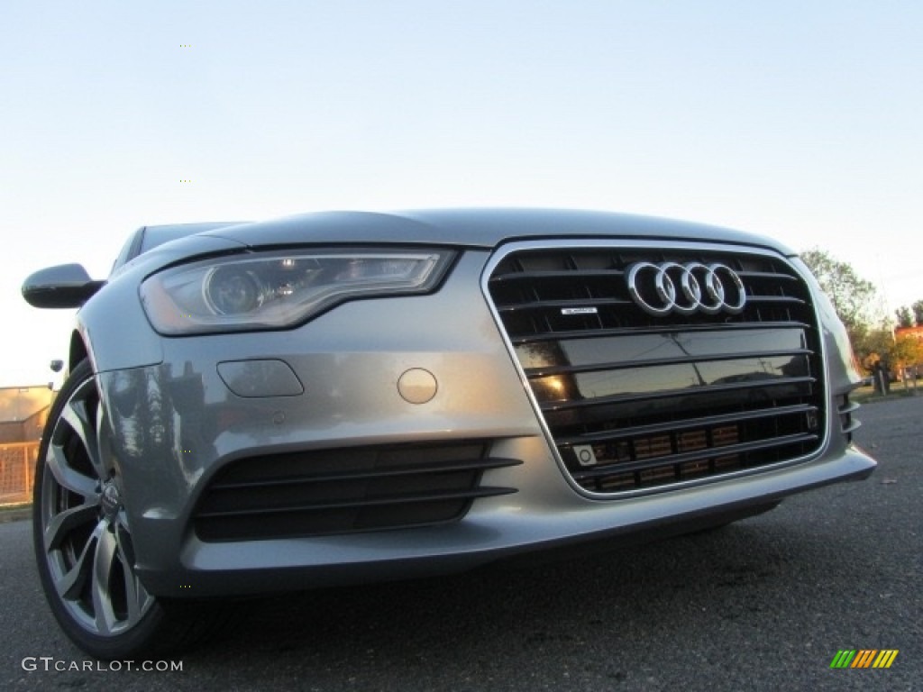 2014 A6 2.0T quattro Sedan - Dakota Gray Metallic / Black photo #2