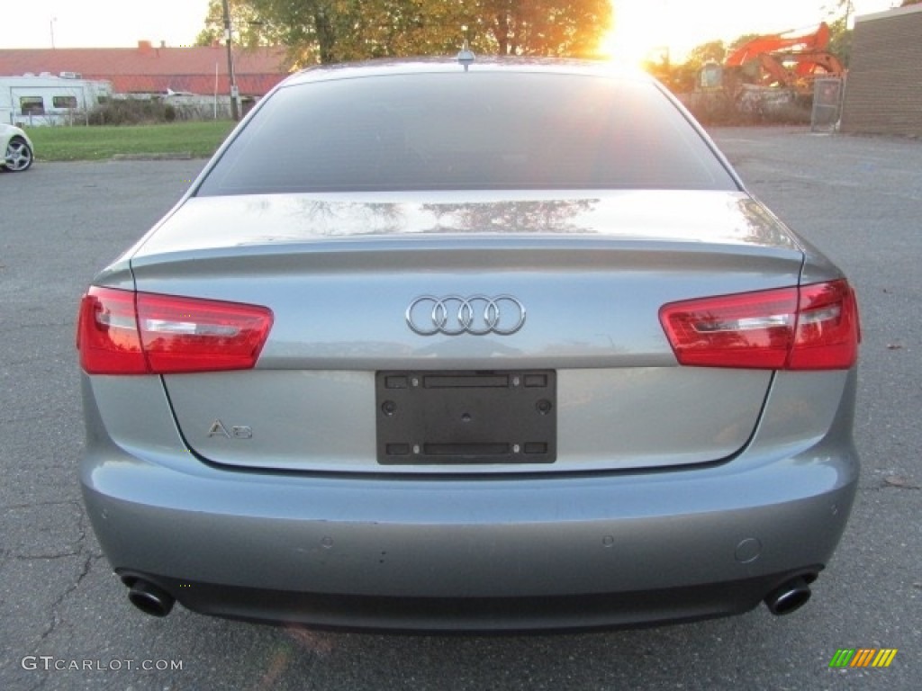 2014 A6 2.0T quattro Sedan - Dakota Gray Metallic / Black photo #9
