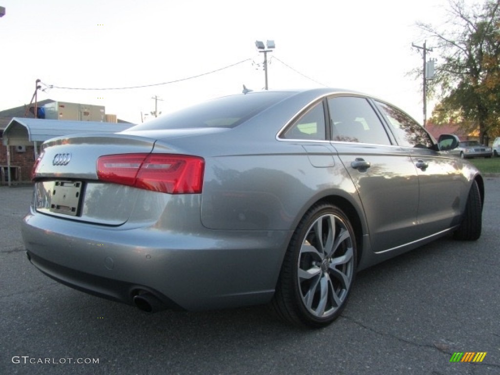 2014 A6 2.0T quattro Sedan - Dakota Gray Metallic / Black photo #10