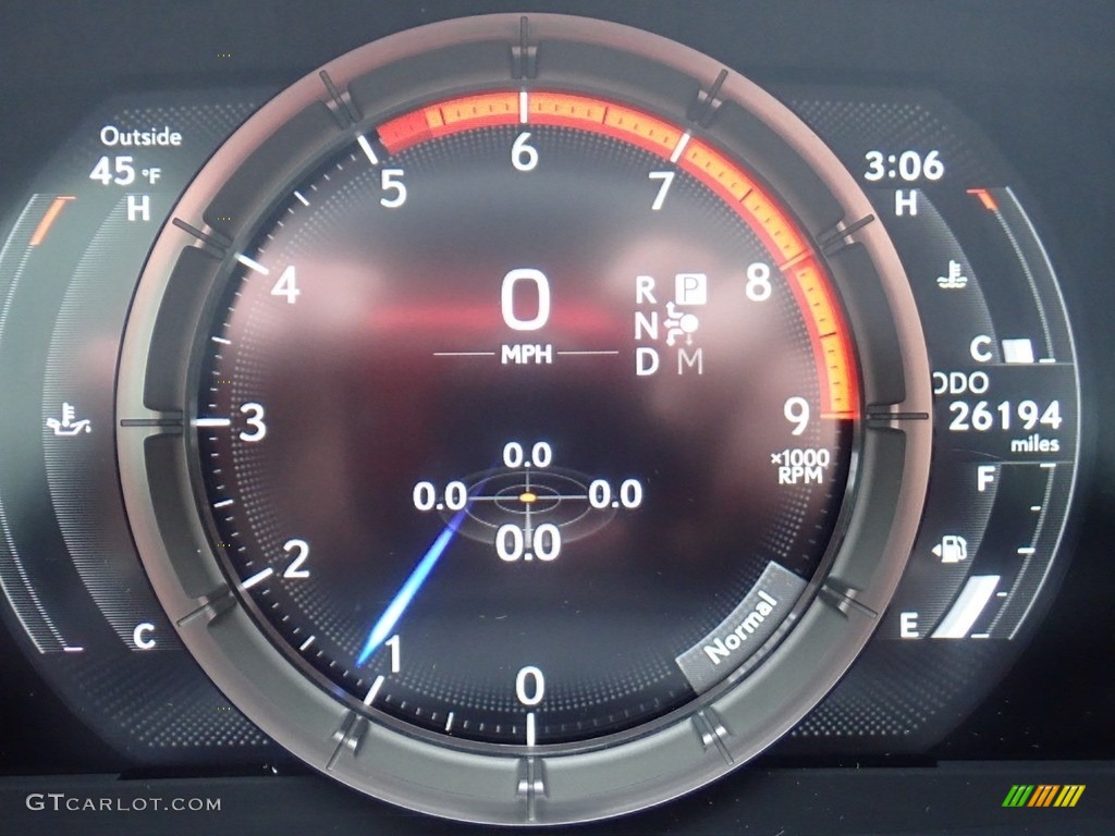 2018 Lexus LC 500 Gauges Photos