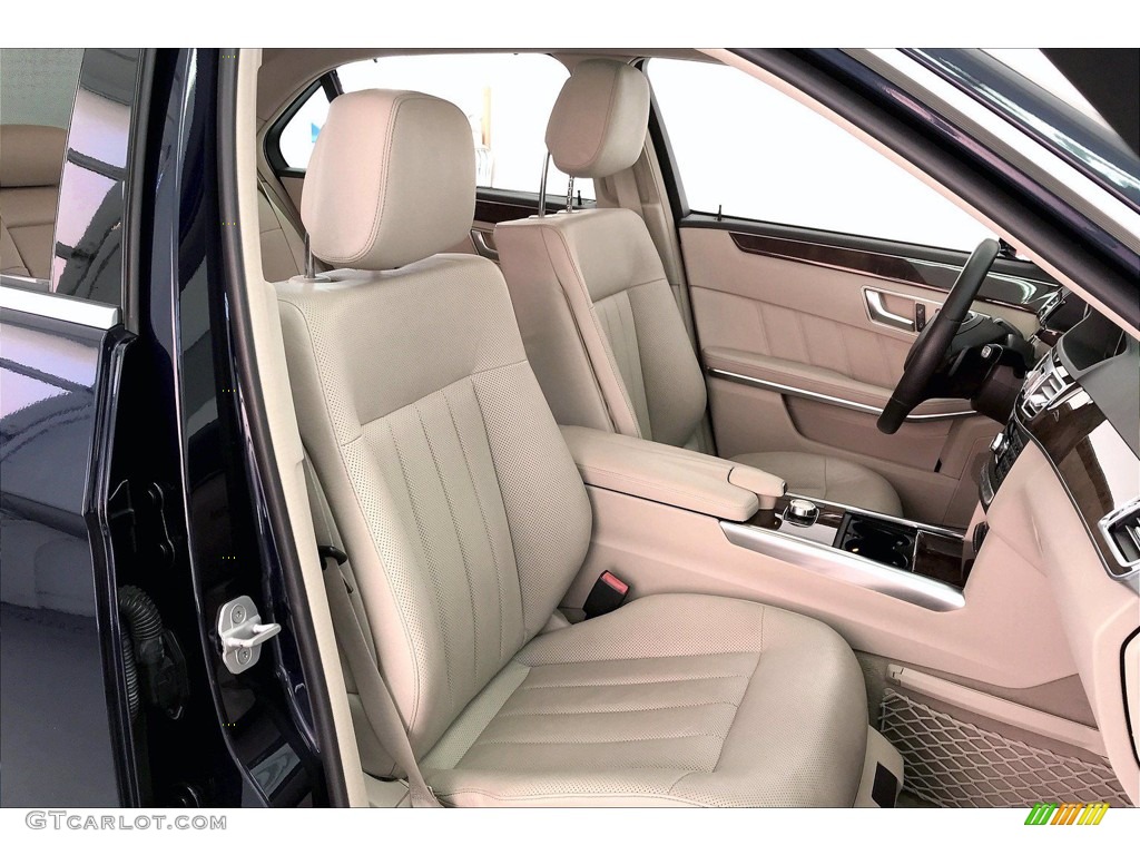 2014 E 350 Sedan - Indigo Blue Metallic / Silk Beige/Espresso Brown photo #6