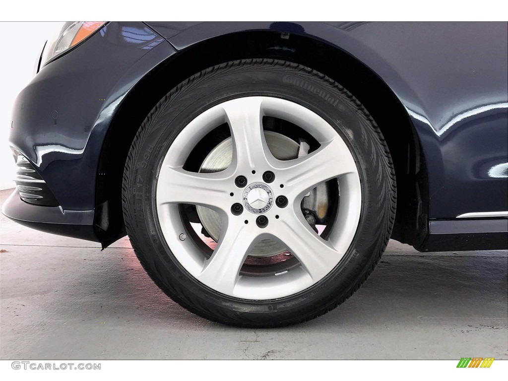 2014 E 350 Sedan - Indigo Blue Metallic / Silk Beige/Espresso Brown photo #8