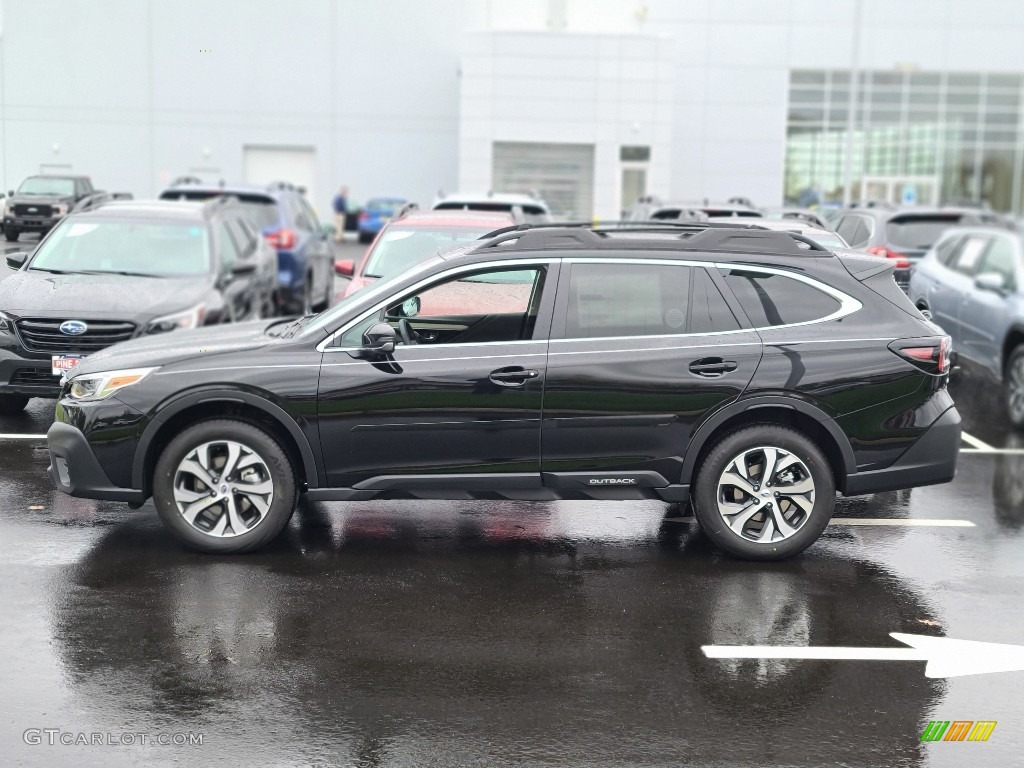 Crystal Black Silica 2021 Subaru Outback Limited XT Exterior Photo #140051566