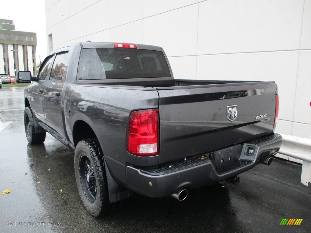2014 1500 Express Crew Cab 4x4 - Mineral Gray Metallic / Black/Diesel Gray photo #3