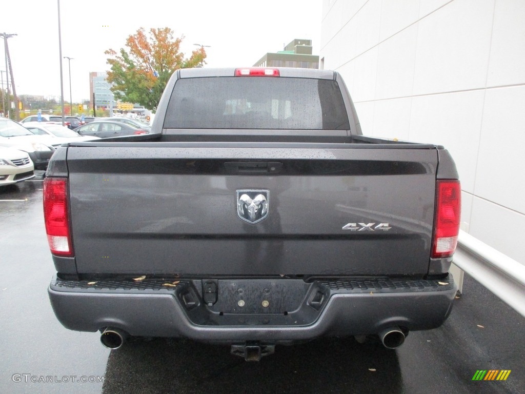 2014 1500 Express Crew Cab 4x4 - Mineral Gray Metallic / Black/Diesel Gray photo #4