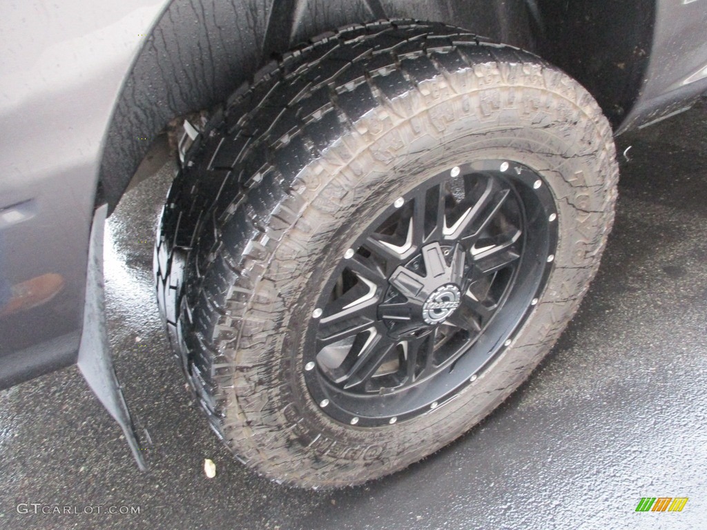 2014 1500 Express Crew Cab 4x4 - Mineral Gray Metallic / Black/Diesel Gray photo #7