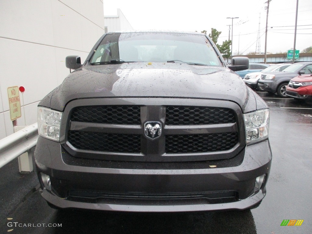 2014 1500 Express Crew Cab 4x4 - Mineral Gray Metallic / Black/Diesel Gray photo #10