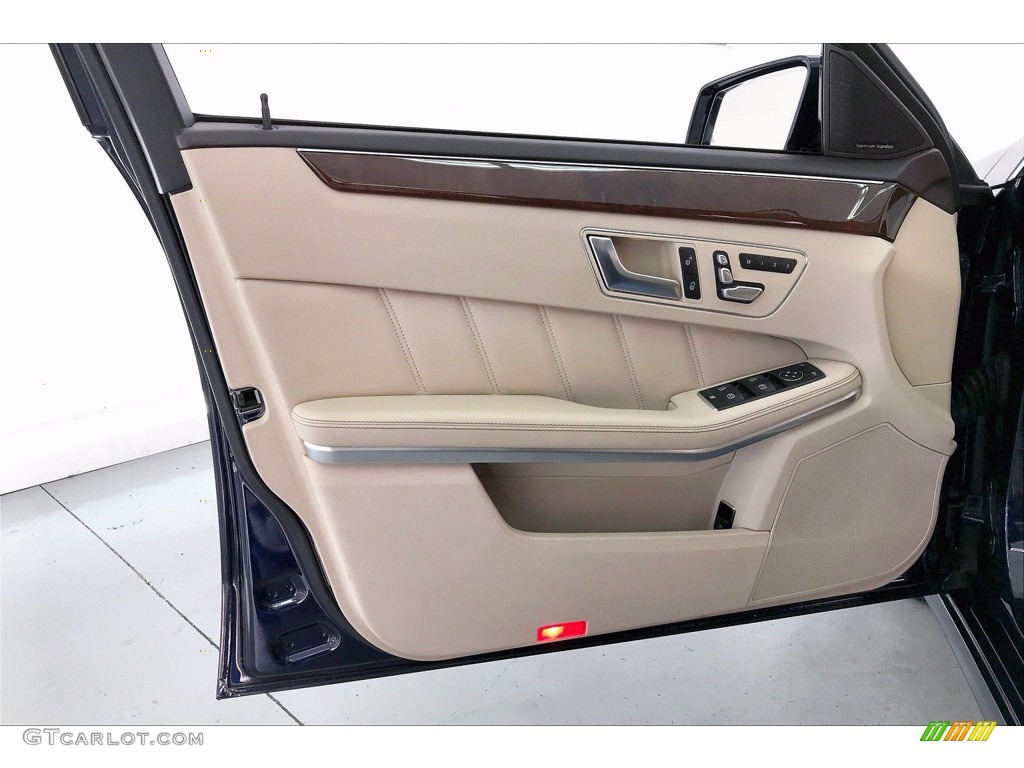 2014 E 350 Sedan - Indigo Blue Metallic / Silk Beige/Espresso Brown photo #26