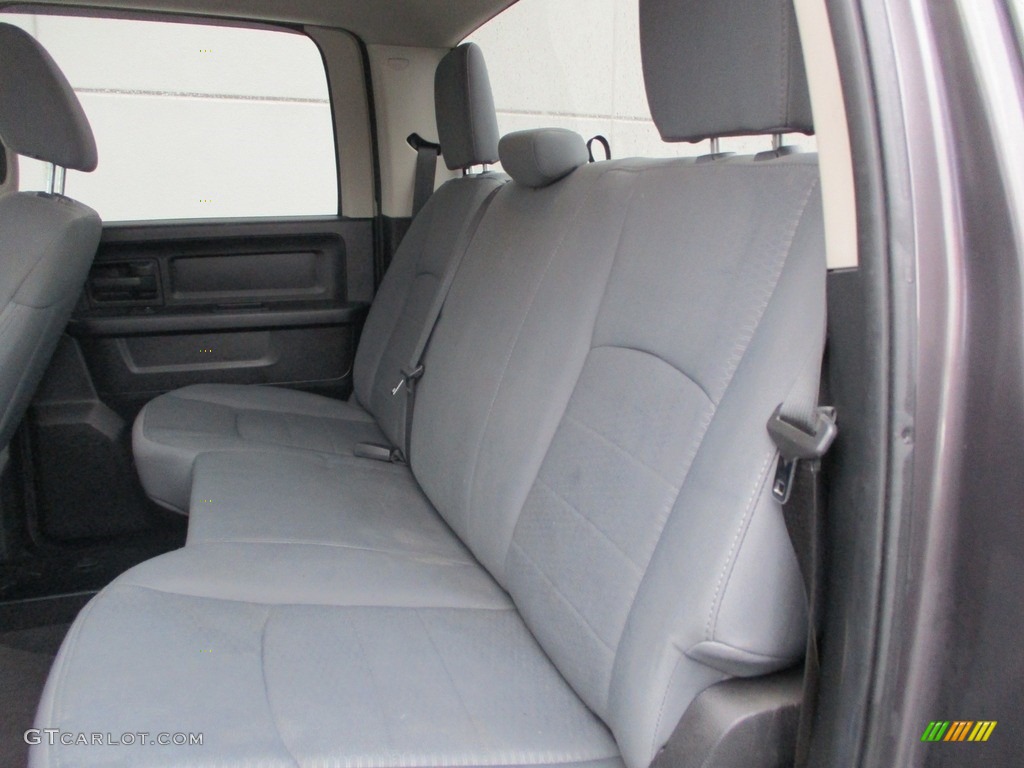 2014 1500 Express Crew Cab 4x4 - Mineral Gray Metallic / Black/Diesel Gray photo #14