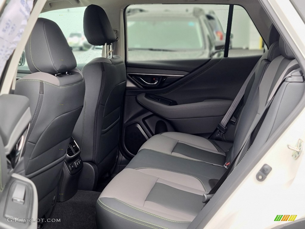 2021 Subaru Outback Onyx Edition XT Rear Seat Photos