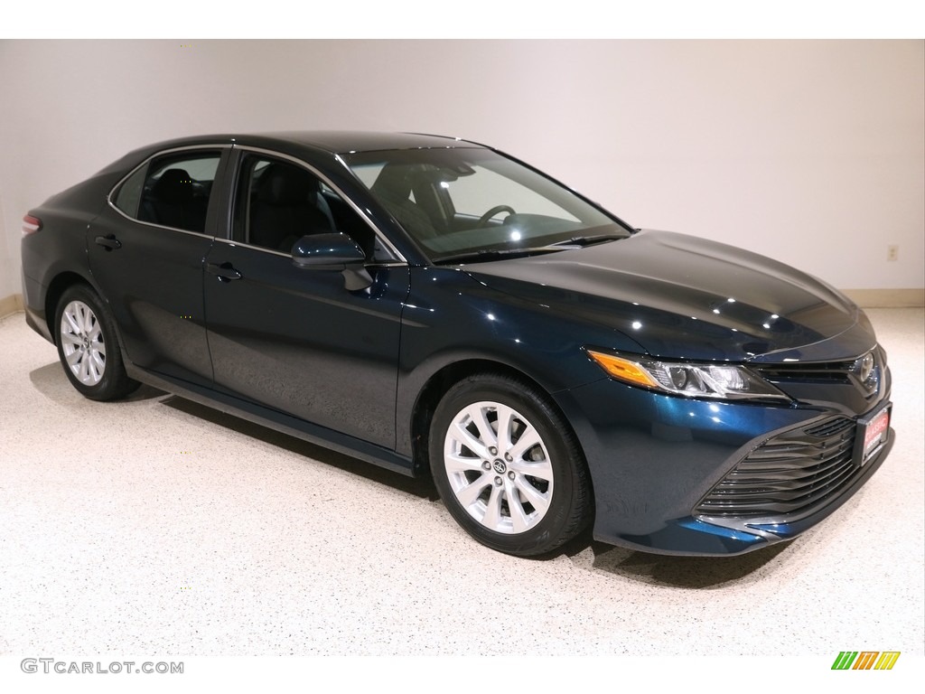 2018 Galactic Aqua Mica Toyota Camry LE 140039669 Photo 13 Car Color Galleries