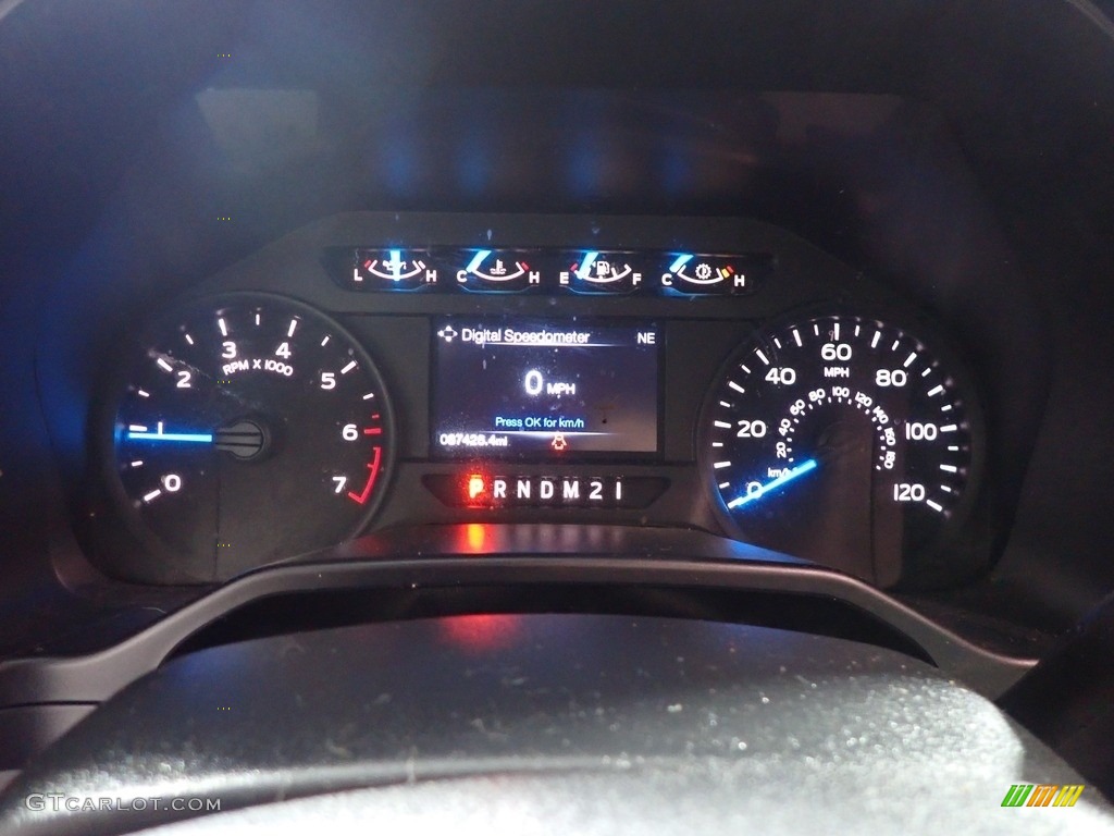 2016 F150 XL SuperCrew 4x4 - Ingot Silver / Medium Earth Gray photo #26