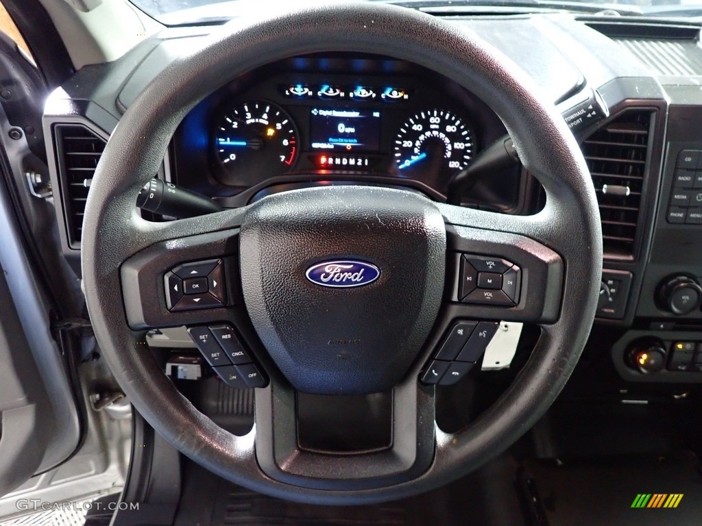 2016 F150 XL SuperCrew 4x4 - Ingot Silver / Medium Earth Gray photo #28