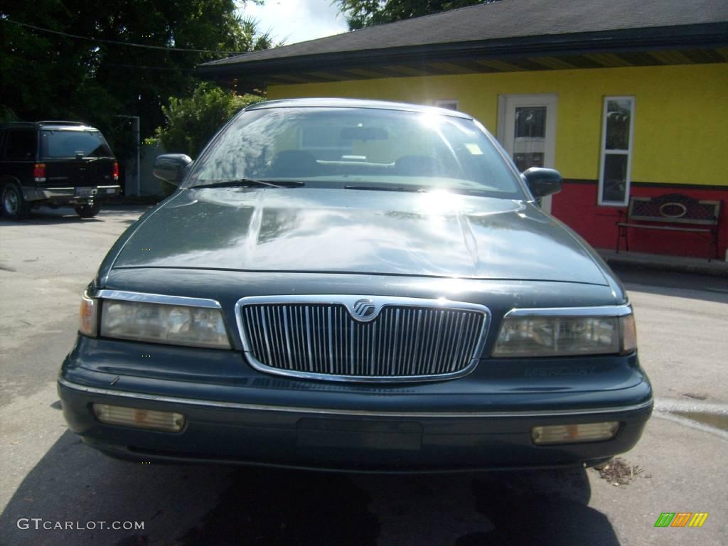 1995 Grand Marquis LS - Medium Willow Green Metallic / Grey photo #8