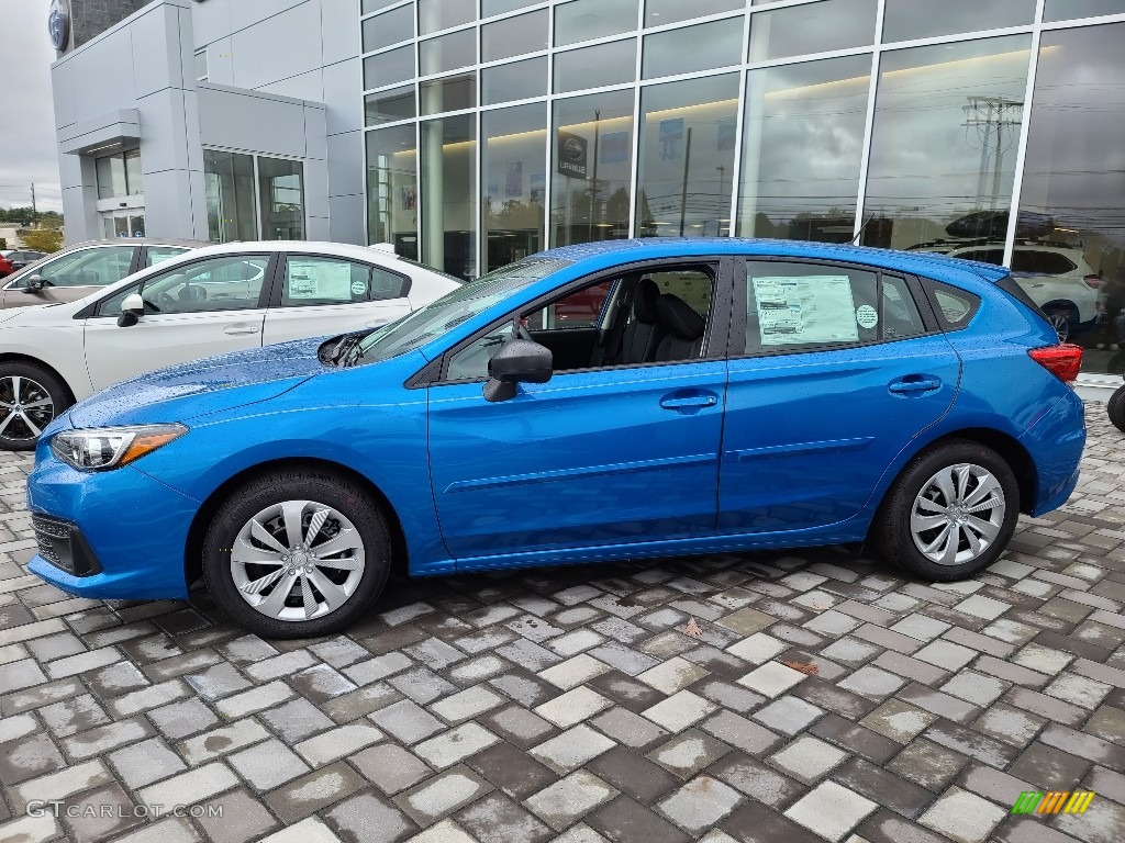 Ocean Blue Pearl 2021 Subaru Impreza 5-Door Exterior Photo #140053915